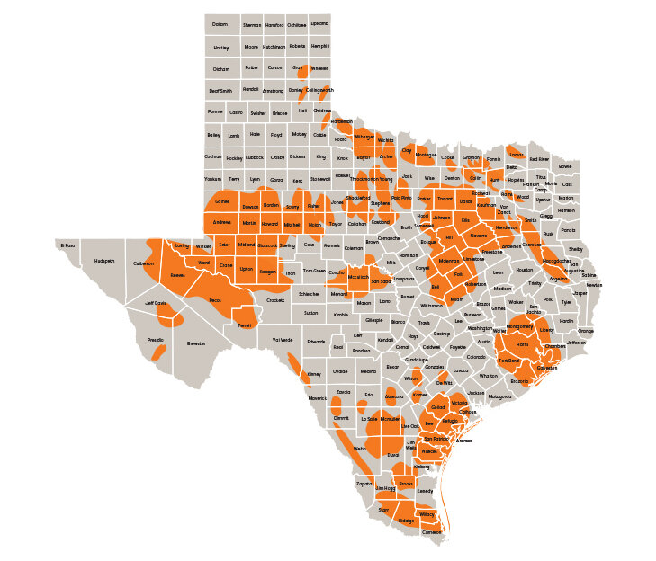 locations texas